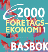 E2000 Classic Företagsekonomi 1