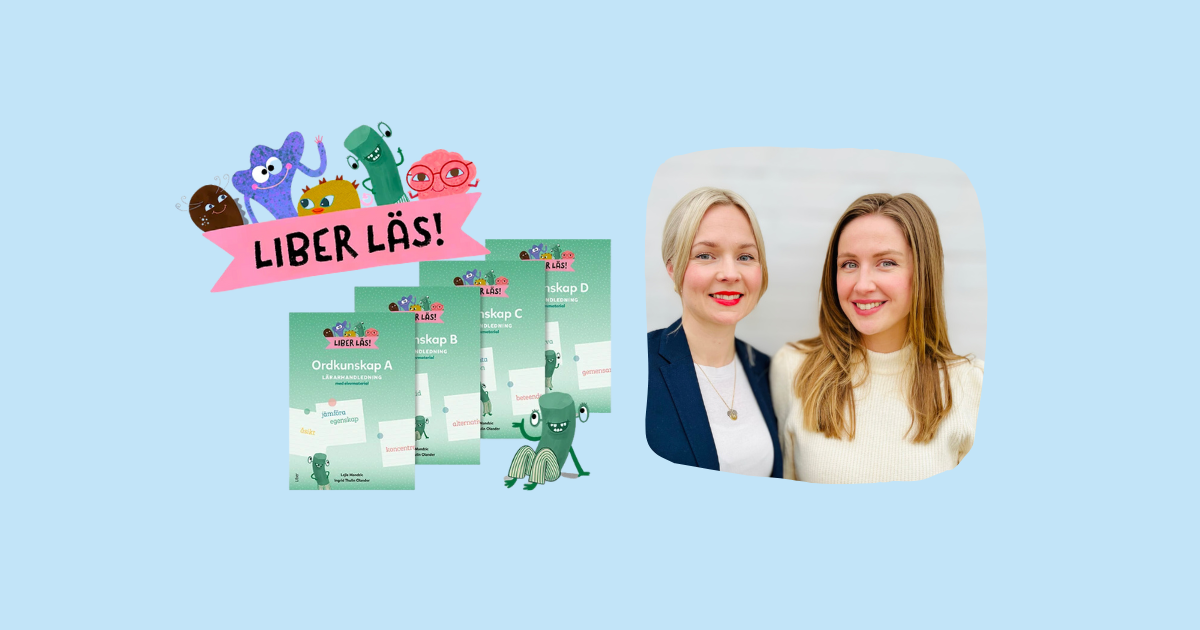 "Liber Läs! Ordkunskap är det första läromedlet i sitt slag"