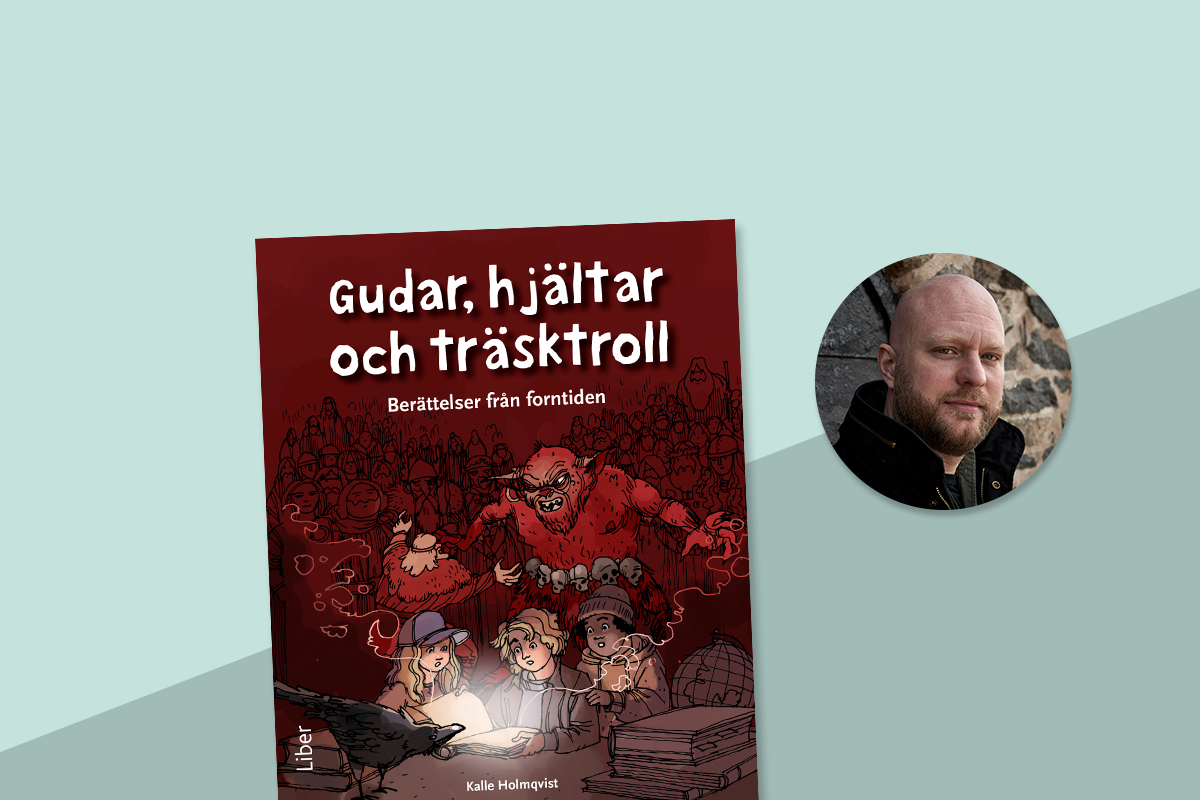 Från torr fakta till levande äventyr – så får Kalle Holmqvist historia att fängsla unga